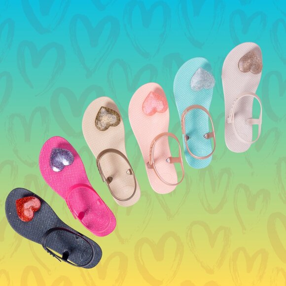 ZHOELALA – Sandals Comfort "BIG LOVE" • Minty Love - Picture 6 of 10